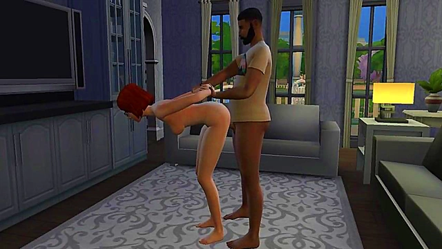 Bob and Eliza Pancakes Savor Each Other's Bodies in Steamy 3D Hentai Game Action