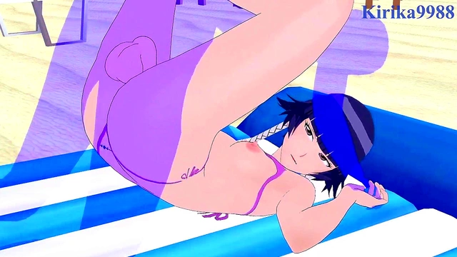 Sui-Feng & Rangiku's Intense 3D Anime Sex With Big Boobs & Creampie Finale