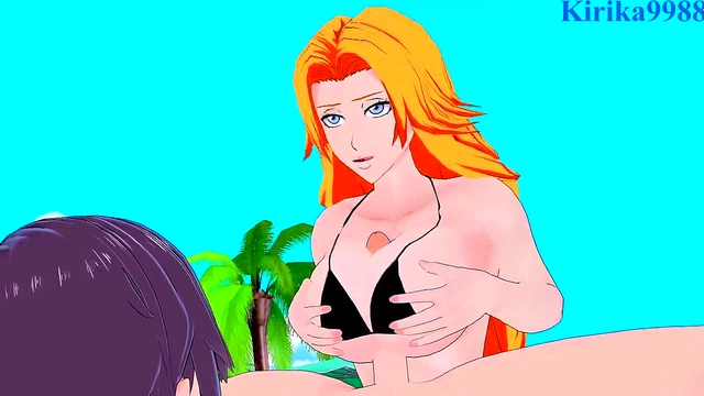 Sui-Feng & Rangiku's Intense 3D Anime Sex With Big Boobs & Creampie Finale