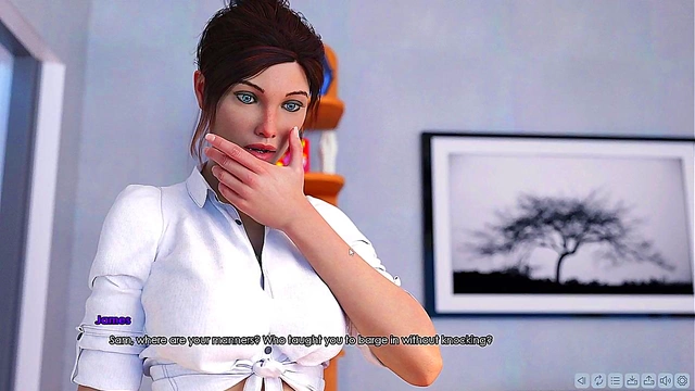 Busty 3D Anime Babe Seduces Player With Curves & Big Boob Blowjob In Lust Academy