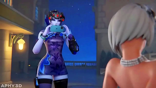 Horny Bride-To-Be Ashe Fucks Before Wedding In naughty 3D Hentai Scene