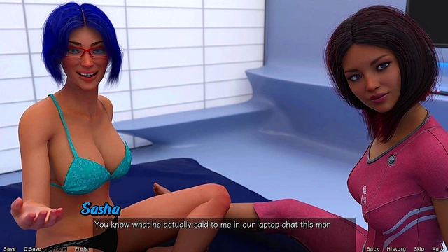 Exploring Elsie’s Bisexual Side in(Stranded In Space) – Busty Anime Action