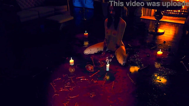 Hot Resident Evil Hentai Babe Seduces You in Dark FXX Fantasy