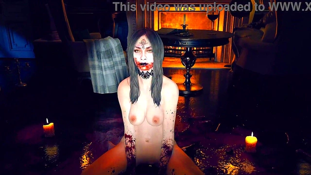 Hot Resident Evil Hentai Babe Seduces You in Dark FXX Fantasy