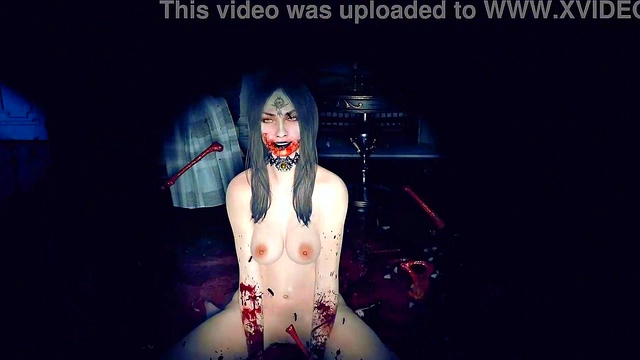 Hot Resident Evil Hentai Babe Seduces You in Dark FXX Fantasy