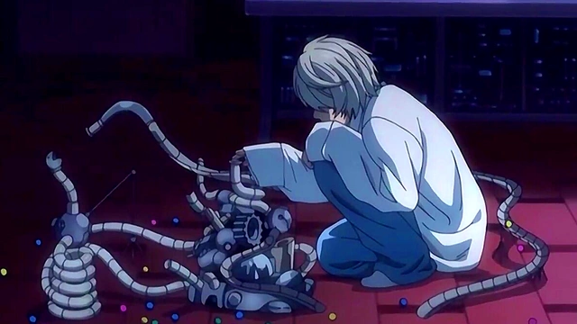 Latino Anime Girl Stalks Her Prey in Death Note Episode 34 Seductively