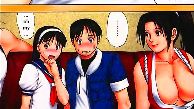 Athena Asamiya & Mai Shiranui KOF Hentai Anime Sex Fantasy