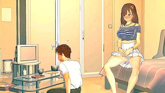 Teen Anime Babe Gets Fucked In Bathroom By Japanese Dude
