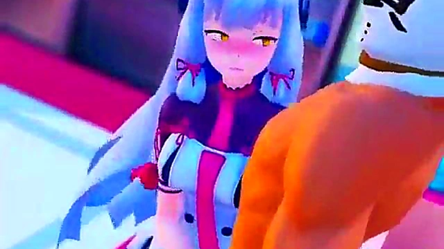 Cute Murakumo Waifu Gives Seductive Handjob In 3D Hentai Action