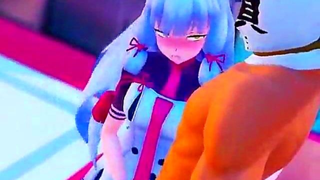 Cute Murakumo Waifu Gives Seductive Handjob In 3D Hentai Action