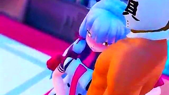 Cute Murakumo Waifu Gives Seductive Handjob In 3D Hentai Action