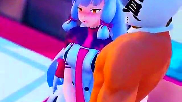 Cute Murakumo Waifu Gives Seductive Handjob In 3D Hentai Action