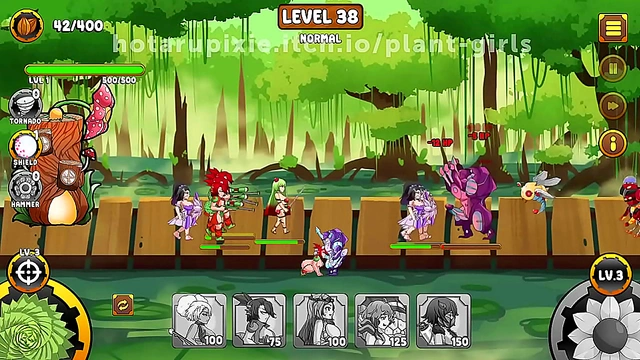 Plant Girls Battle Insects for Erotic Fun in Anime Adventure