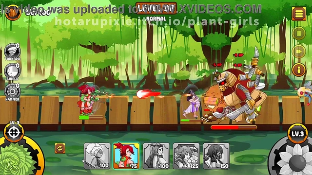 Plant Girls Battle Insects for Erotic Fun in Anime Adventure