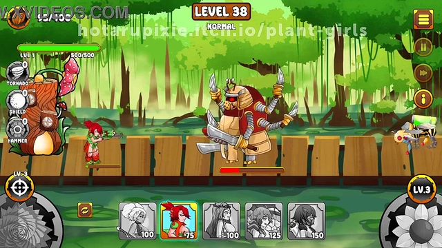 Plant Girls Battle Insects for Erotic Fun in Anime Adventure