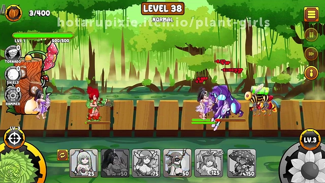 Plant Girls Battle Insects for Erotic Fun in Anime Adventure