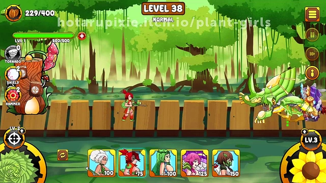 Plant Girls Battle Insects for Erotic Fun in Anime Adventure