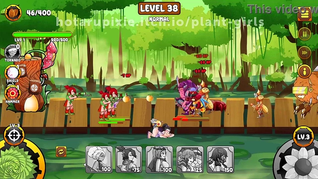 Plant Girls Battle Insects for Erotic Fun in Anime Adventure