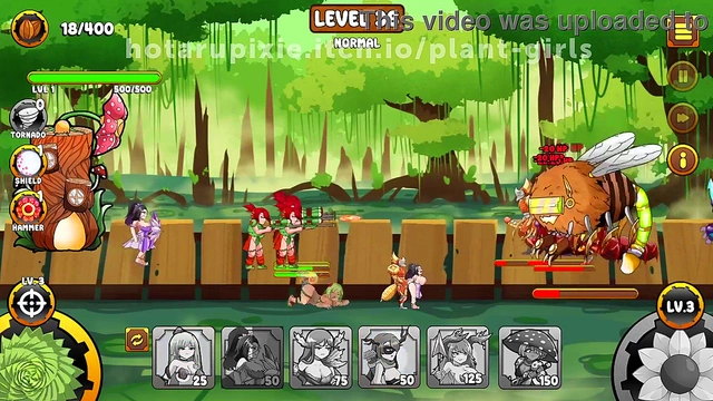 Plant Girls Battle Insects for Erotic Fun in Anime Adventure