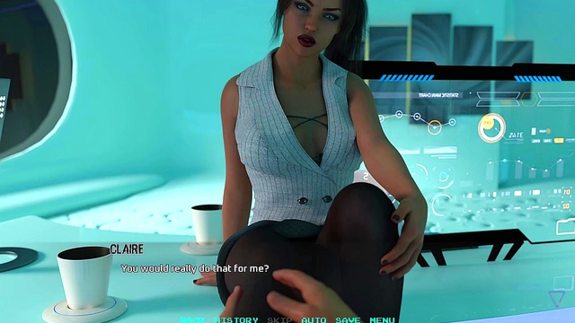 Busty Alien Girl Gets Filled With Huge Cumshot in 3D Hentai Game Adventure