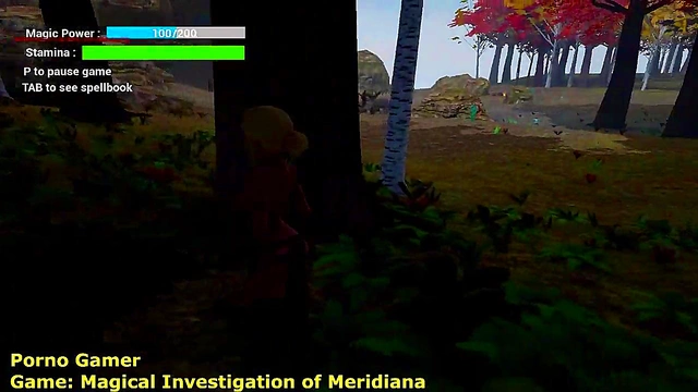 Magical Elf Investigates With 3D CGI Cock Teasing In Fantasy World