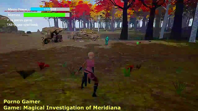 Magical Elf Investigates With 3D CGI Cock Teasing In Fantasy World