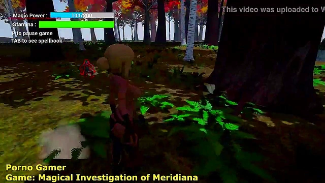 Magical Elf Investigates With 3D CGI Cock Teasing In Fantasy World