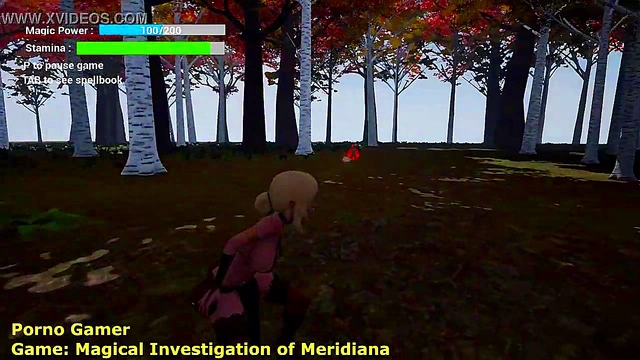 Magical Elf Investigates With 3D CGI Cock Teasing In Fantasy World