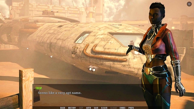 Black Mechanic Fucks Huge White Cock In Busty 3D Anime Adventure