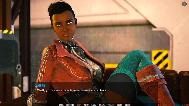 Black Mechanic Fucks Huge White Cock In Busty 3D Anime Adventure