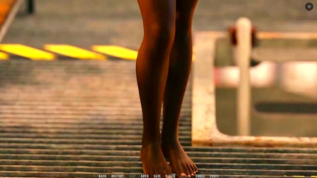 Black Mechanic Fucks Huge White Cock In Busty 3D Anime Adventure