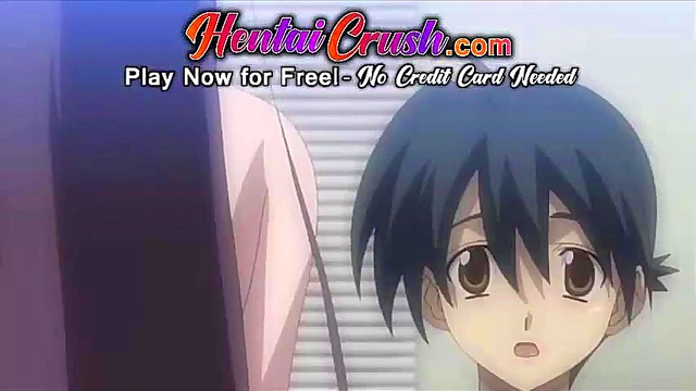 Young Hentai Maid Rides Dick Hard Then Gets Fucked Anal By Pervy Otaku