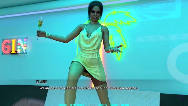 Celebrating First Mission Success With Busty Alien Girls & Curvy Robots