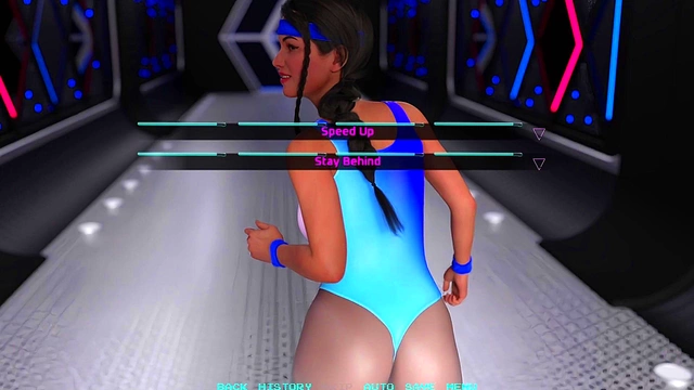 Busty Gym Goddess Tempts Me With Her Curves And Tight Pussy In Anime Game