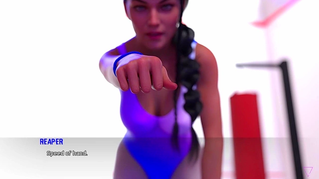 Busty Gym Goddess Tempts Me With Her Curves And Tight Pussy In Anime Game