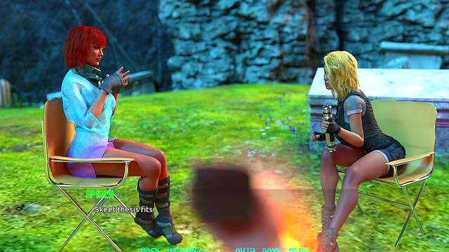 Hot Threesome With Busty Anime Girls – Redhead & Blonde Get Fucked Hard