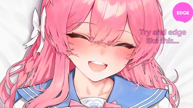 Hanako's Impossible Edging Challenge – Anime Joi Femdom Fun With Paizuri & ASMR