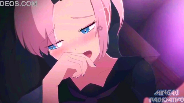 Big-Ass Hentai Babe Shakes Her Booty & Tits In Ecchi Anime Scene