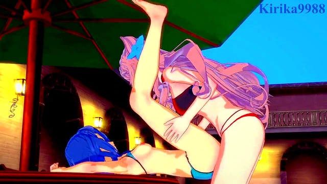 Tsubasa & Maria's Intense Futanari Sex With Big Boobs & Creampie Ending