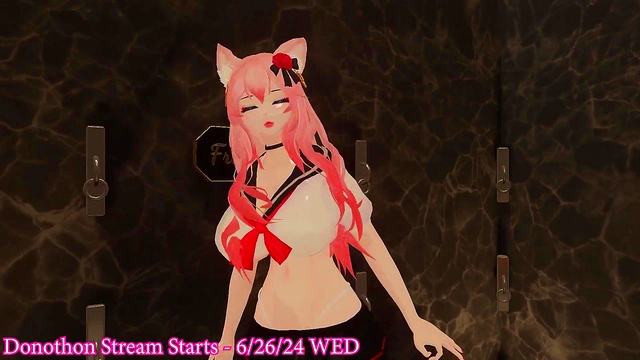 Busty VR Foxgirl Announces Special Blowjob & Anal Session With Cream Pie Finish