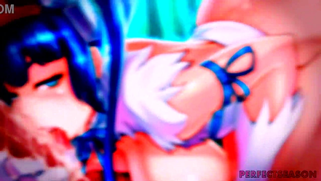 Jiggly Anime Girl Reiq Shows Off Her Bouncy Assets In Hot HMV Scene