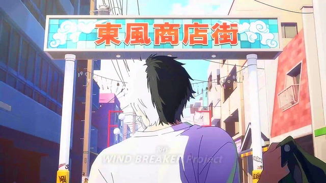 Horny Anime Chick Gets Pounded Hard In Wind Breaker Episode 1