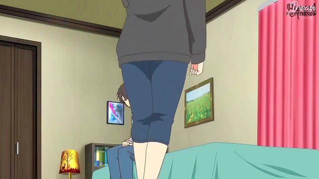 Horny School Girl Seduces Her Classmate for steamy Anime Romance