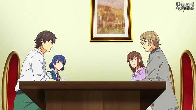 Horny School Girl Seduces Her Classmate for steamy Anime Romance