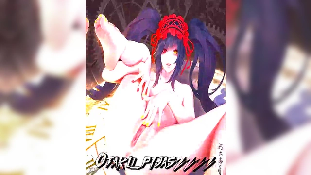 Kurumi Anime Waifu Edit Takes On Horny Hentai Scenes