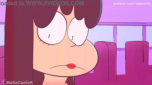 Futa Jackie Fucks Janna Hard On The School Bus In HD 4K Anime Action