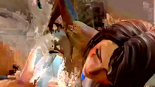 Yuna from FFX Shows Off Big Boobs in Steamy Hentai Scene