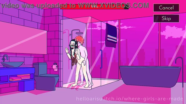 Nezuko Seduces in Dystopian World for Erotic Anime Fun