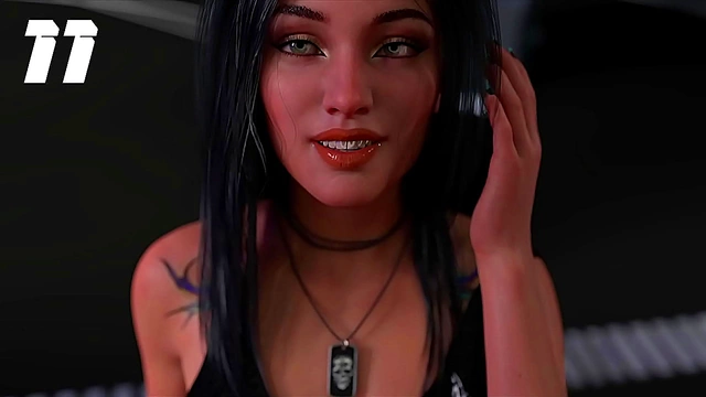 Busty Anime Girls Enjoy Huge Cocks & MassiveCumshots In Triangular Threesome Adventure