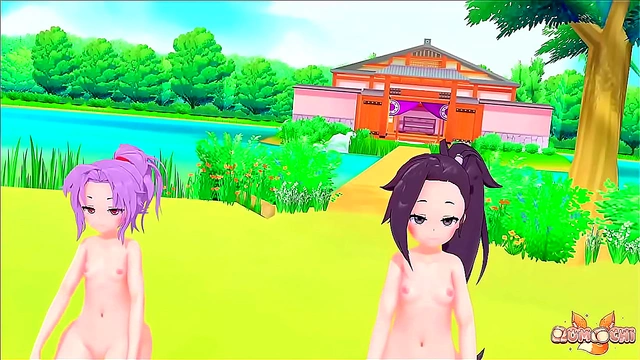 Kunoichi Duo Tsubaki & Sanzanka Seduce With Anime Passion